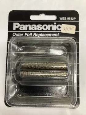 Wes-9833p Panasonic Outer Foil For Smooth Operator Es723 Electric Razor Wes 9833p