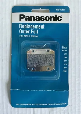 Wes-9941p Panasonic Replacement Outer Foil Wes 9941p For Mens Shaver Genuine New Nos