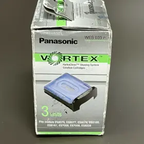 Wes035p Panasonic Vortex Hydraclean Shaving System Solution Cartridges 3 Units #2