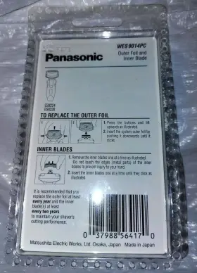 Wes9014pc Panasonic Outer Foil And Inner Blade #2
