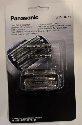 Wes9027 Panasonic Y1361 Replacement Combi Foil And Blade New Sealed