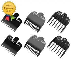 Pdtwq 445032865846 Compatible With Wahl Clipper Guards Set 6 Pack Fits For Most