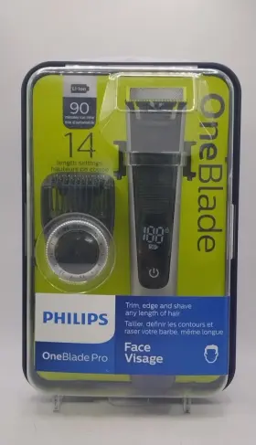 Philips 075020089557 Oneblade Pro Face/body Trimmer And Shaver 90 Min Run Time New In Box