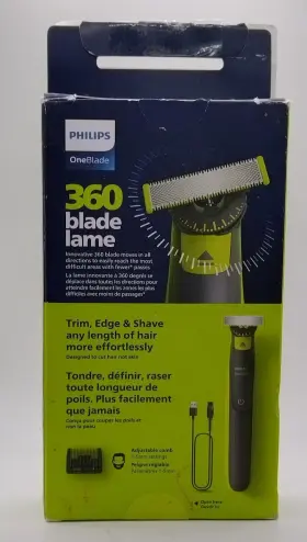 Philips 075020106971 One Blade Trimmer Edge And Shave As Imaged Slightly Damaged Box