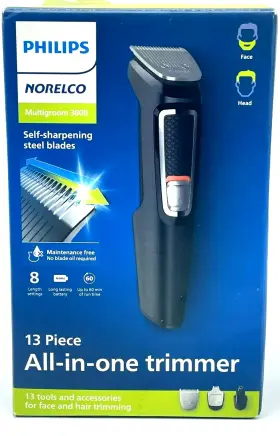 374040 Philips Norelco Multigroom 3000 All-in-one Trimmer For Men New