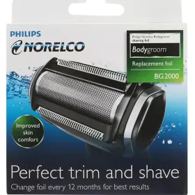 Philips 697597045462 Norelco Bg2000 Bodygroom Replacement Trimmer Foil Heads Bg2034 Bg5025