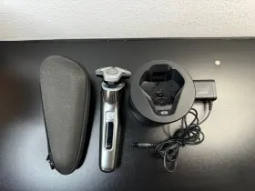 S9985 Philips 9985 Norelco Shaver Mens Silver Black Rechargeable Used #2