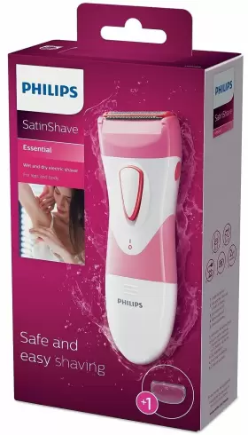 Hp6306 Philips Beauty Hp6306/50 Women Electric Shaver Wet And Dry Removal Hair For Legs Cordless Bikini Essential #3