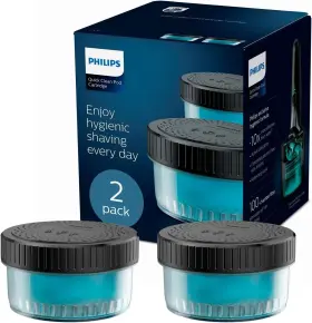 Philips Cc12/50 Quick Clean Pod Cartridges 2-pack Shaver Cleaner 504g