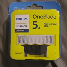 03611 Philips Norelco Oneblade 5x Replacement Shaver Heads For Face Men