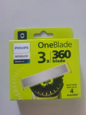 0631.1 Philips Norelco Oneblade 360 Replacement Blade 3-pack Multicolor