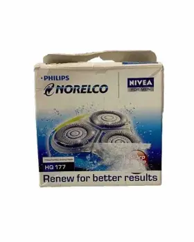 Hq177 Philips Norelco 075020000767 New In Package Nivea Coolskin Shaver Razor Head Blades