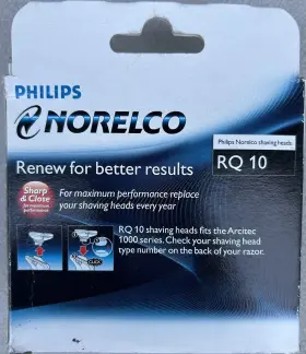 Philips Norelco 075020004055 Rq 10 Arcitec 1000 Series Shaving Heads - New #3