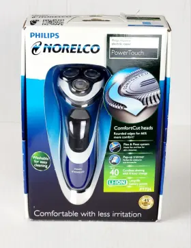 Pt724 Philips Norelco 075020036247 Shaver 3100 Blue/black Model Tested