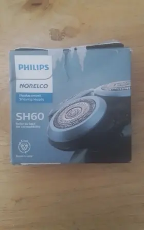 Sh60 Philips Norelco 075020081643 Sh60/72 Shaving Heads Compatible With Series 6000 Genuine