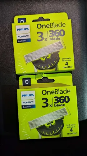 Philips Norelco 075020083232 Oneblade 360 Replacement Heads 3-pack Lot Of 2 Packs