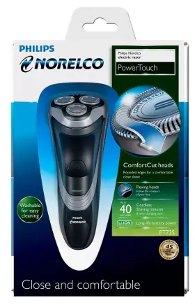 Philips Norelco 075020086846 3300 Cordless Rechargeable Electric Shaver W Popup Trimmer