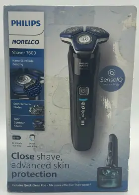 S7886 Philips Norelco 075020104366 Phillips Shaver 7600 Model# S7886/84 Fast Shipping Read