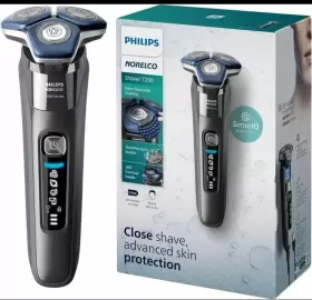 7200 Philips Norelco 075020104373 Shaver Rechargeable Wet And Dry Electric With Senseiq #2 7200 Philips Norelco 075020104373 Shaver Rechargeable Wet And Dry Electric With Senseiq #2