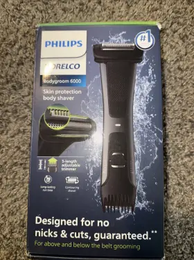 Philips Norelco 075020105523 Bodygroom 6000 Showerproof Body Trimmer Bg7020/40 Philips Norelco 075020105523 Bodygroom 6000 Showerproof Body Trimmer Bg7020/40