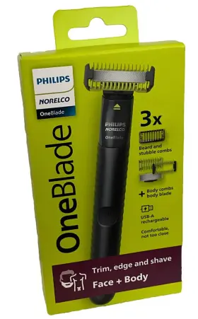 Qp1624 Philips Norelco 075020106377 New Oneblade Face And Body Electric Razor Qp1624/70 Sealed