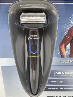 Philips Norelco 075020185983 New Bg2020 Mens Black Cordless Bodygroom Shaver Wet And Dry Rare #2