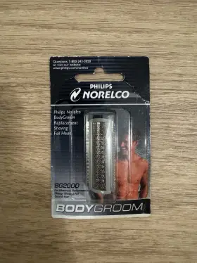 Philips Norelco 075020255877 Bodygroom Replacement Shaving Head Foil Bg2000 - New