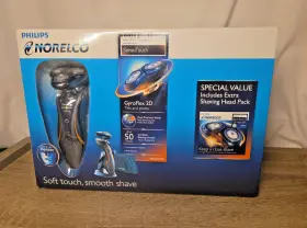 1165x Philips Norelco Sensotouch Gyroflex 2d Electric Razor 1165x/45 New