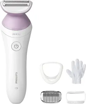 Brl136 Philips Norelco 2xck Lady Shaver Series 6000 Cordless With Wet And Dry Use Brl136/00 B-op