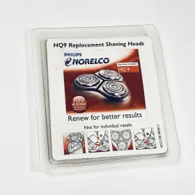 08381.1 Philips Norelco 4222038083811 Phillips Hq9 Replacement Heads Part 4222 038 Sealed New No Box