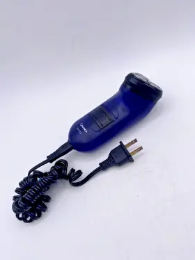 4417lc Philips Norelco Electric Razor Mens Purple Black Corded Built-in Trimmer