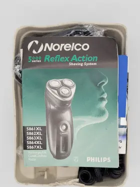 5867xl Philips Norelco 5867 Reflex Action Electric Shaver New In Box Never Used