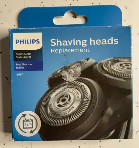 Sh50 Philips Norelco 710103736691 New Genuine Replacement Shaving Heads Series 5000-6000 Sh50 Philips Norelco 710103736691 New Genuine Replacement Shaving Heads Series 5000-6000
