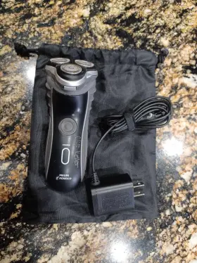 7315xl-tested Philips Norelco 7325xl Electric Razor With Power Cord And Bag Works