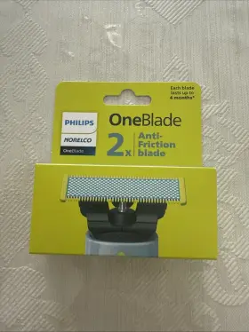 Qp225 Philips Norelco 744759022547 Oneblade Replacement Blades Qp225/80 - 2-pack Stainless Steel