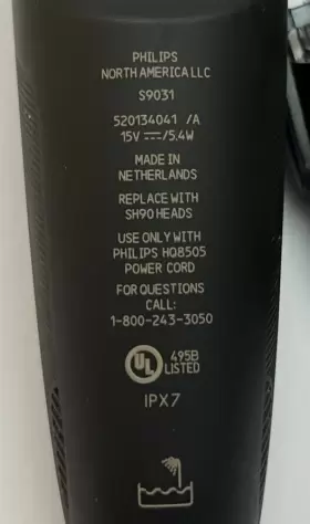S9031 Philips Norelco 7643e Tested Series 9000 Electric Shaver W Charger Clipper #2