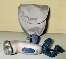 7866xl Philips Norelco Quadra Action Shaver W Trimmer Power Cord And Case Works