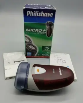 Hq40 Philips Norelco 8710103173489 Philishave Micro Shaver Battery Operative Lift &cut System Travel #2