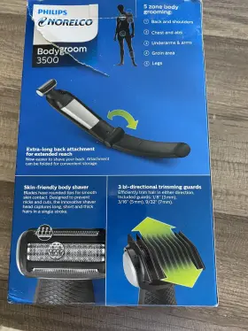 Philips Norelco Bg5025/49 Bodygroom 3500 Cordless Rechargeable Electric Shaver Parts/x #2