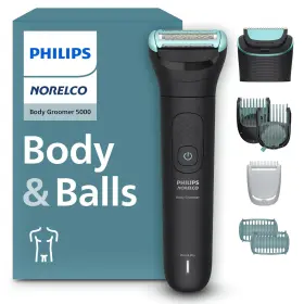Philips Norelco Bg5495/50 Body Groomer 5000 Series Intimate Hair Trimmer And Shaver For Men