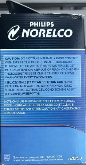 Hq200 Philips Norelco Jet Clean Solution 10 Fl Oz/300ml Razor Lubricant #3