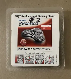 Philips Norelco Hq9/52 Genuine Hq9 Replacement Heads For Speed Xl Smart Touch #2 Philips Norelco Hq9/52 Genuine Hq9 Replacement Heads For Speed Xl Smart Touch #2