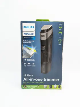 Mg5900 Philips Norelco Mg5900/49 Multigroom 5000 18 Piece All-in-one Hair And Beard Trimmer