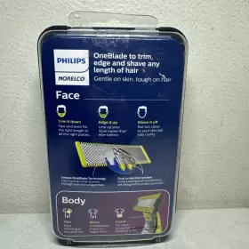 Qp263070 Philips Norelco Oneblade Face Body Hybrid Electric Trimmer And Shaver Qp2630/70 #2