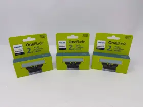 Qp2x0 Philips Norelco Genuine Oneblade Shaving Replacement Blades 3 Pack 6 In Total