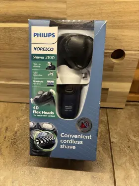 S111181 Philips Norelco Shaver 2100 Rechargeable Mens Electric - Black