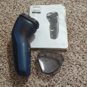 Philips Norelco S1311x Series 2000 3-head Rotary Waterproof Shaver Blue/black