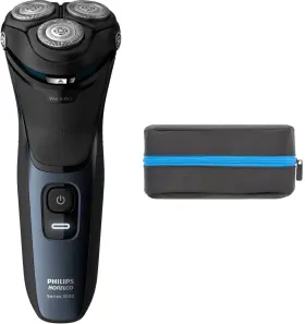 S3145 Philips Norelco S3145/90 - Series 3000 Rechargeable Wet/dry Electric Shaver Black