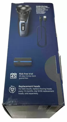 S3243 Philips Norelco Shaver 3600 Wet/dry Rechargeable Travel Case #7022 #2 S3243 Philips Norelco Shaver 3600 Wet/dry Rechargeable Travel Case #7022 #2
