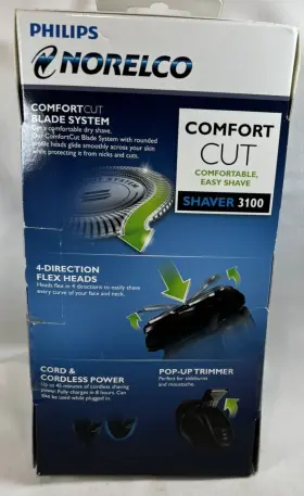 S3310 Philips Norelco S3310/81 New Electric Cordless Shaver - Black In Box #3